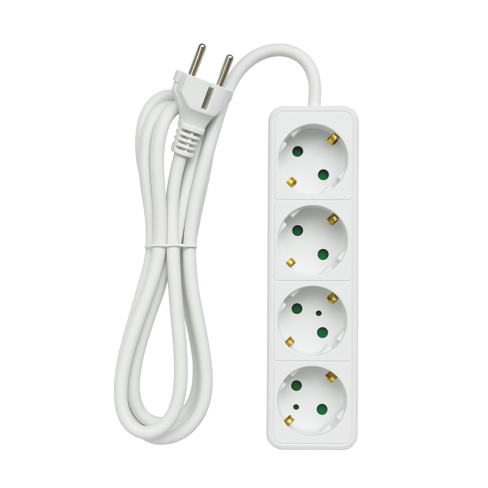 Prelungitor 4 prize, cablu 3×1.5 mm²,10 m, IP20